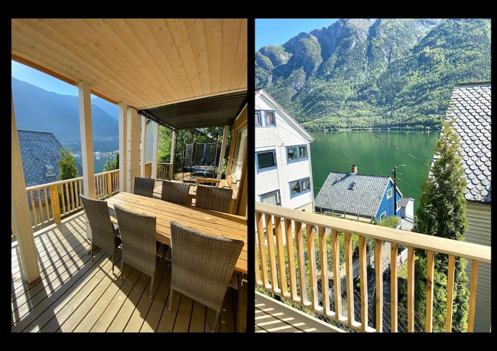 오다 Fjordside Panorama House Trolltunga 빌라 외부 사진