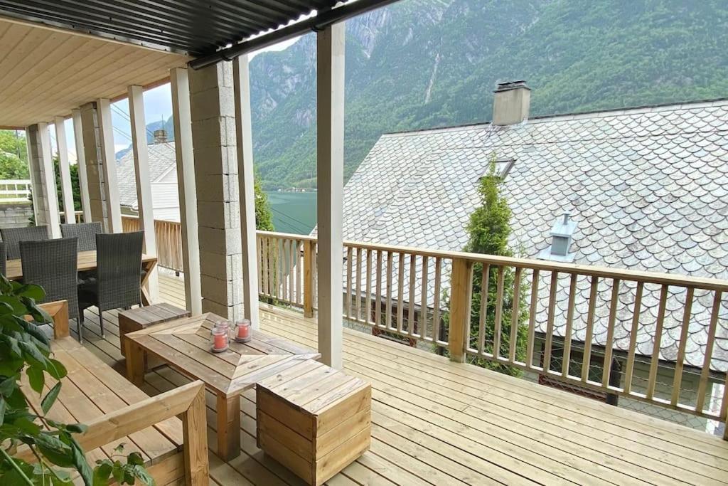 오다 Fjordside Panorama House Trolltunga 빌라 외부 사진